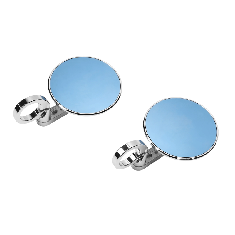 CNC bar-end mirrors – Triumph 25.4 mm
