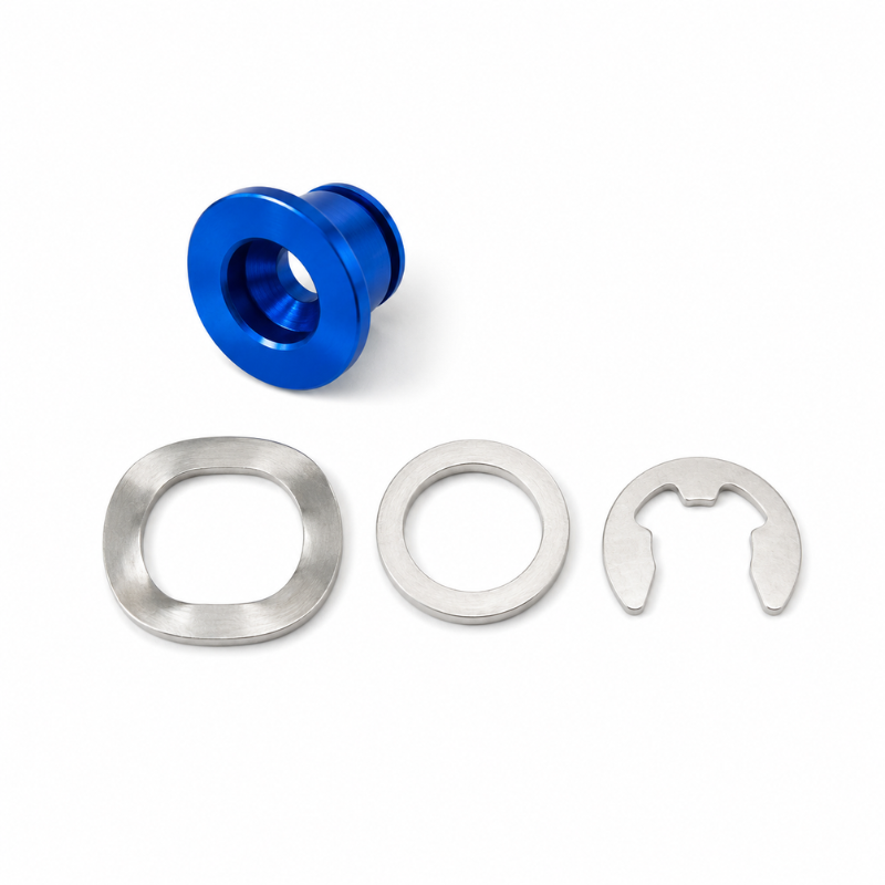 Floating brake disc rivets 4/5 mm anodized