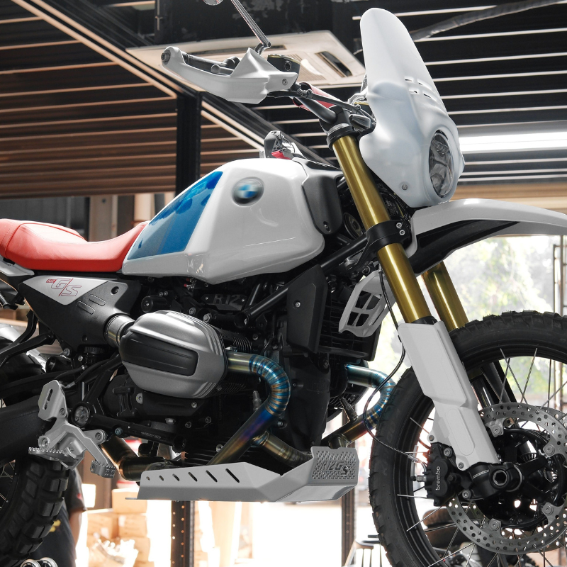 Aluminum Skid Plate BMW R12 G/S