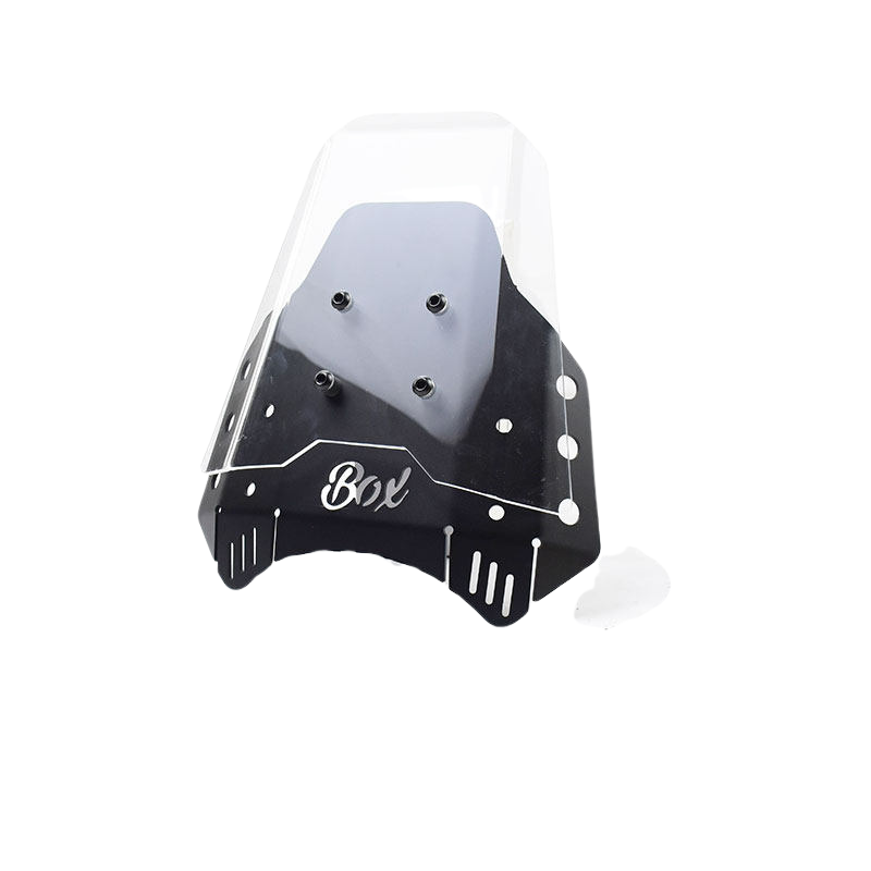 Aluminum flyscreen with plexiglass windshield for Honda CL500