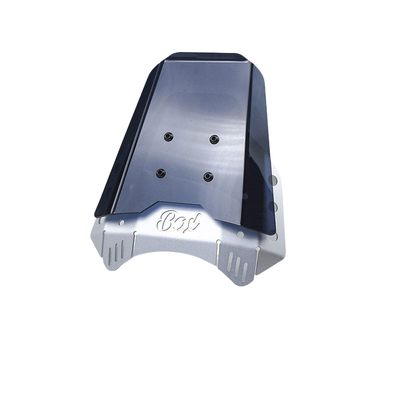 Aluminum flyscreen with plexiglass windshield for Honda CL500