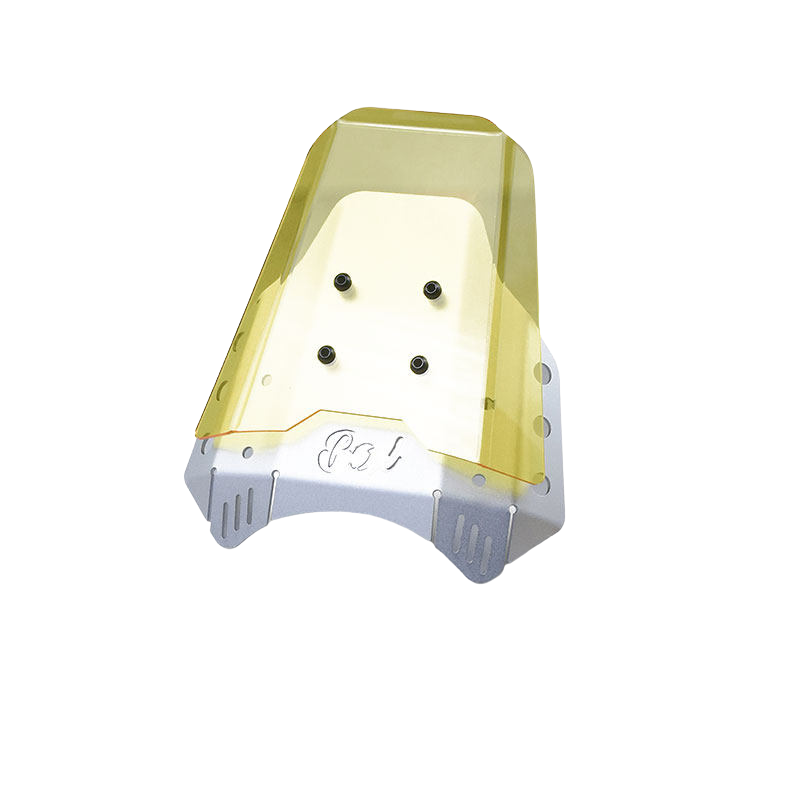 Aluminum flyscreen with plexiglass windshield for Honda CL500