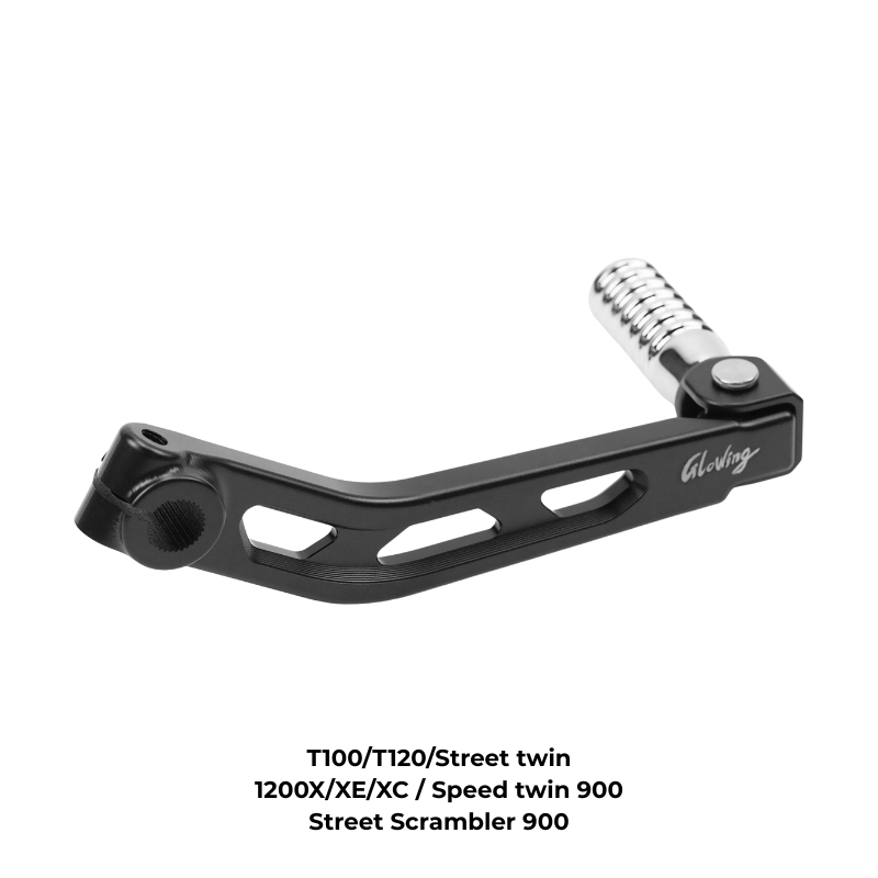 Triumph Classic & Scrambler gear shift lever – brass tip