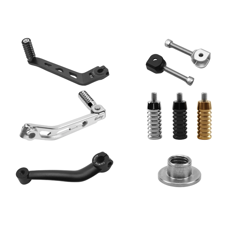 Triumph Classic & Scrambler gear shift lever – brass tip
