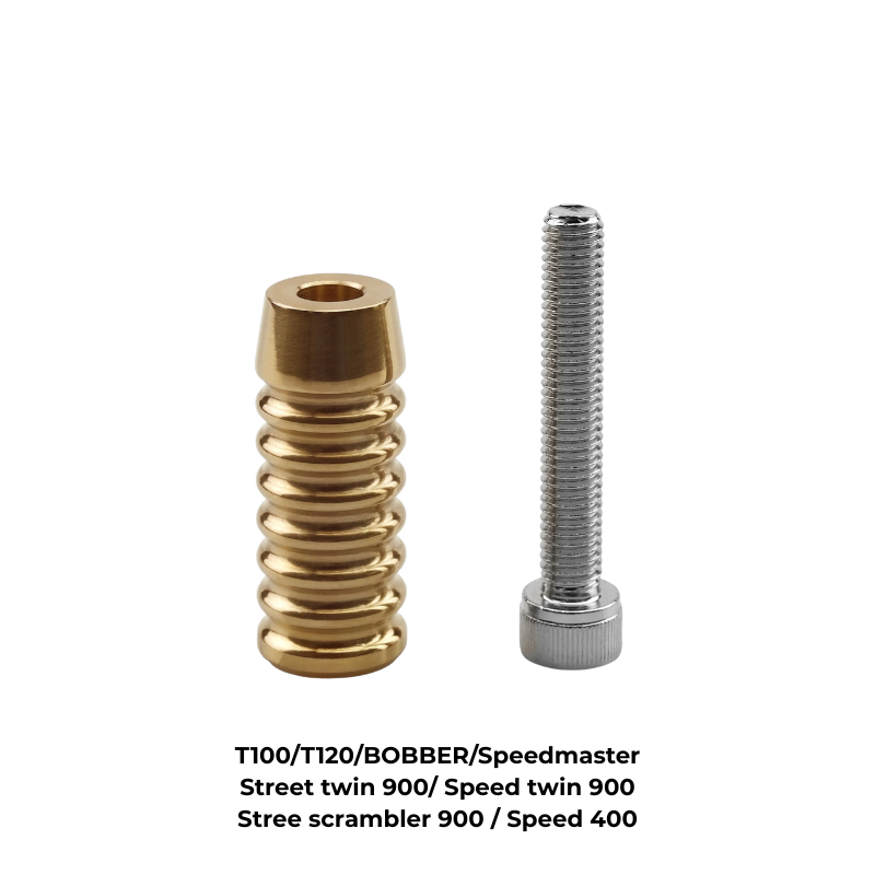Triumph Classic & Scrambler gear shift lever – brass tip