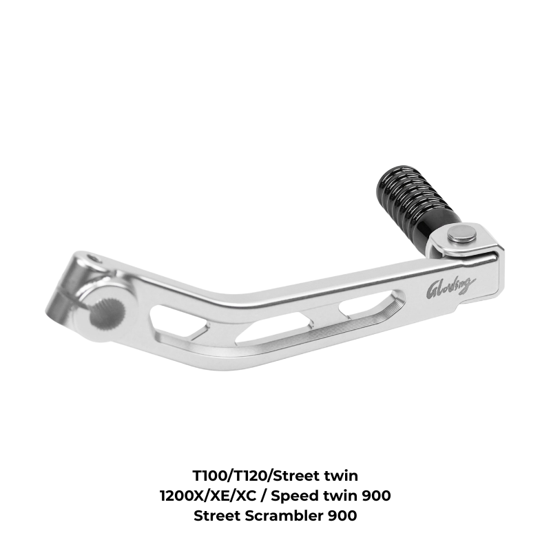 Triumph Classic & Scrambler gear shift lever – brass tip