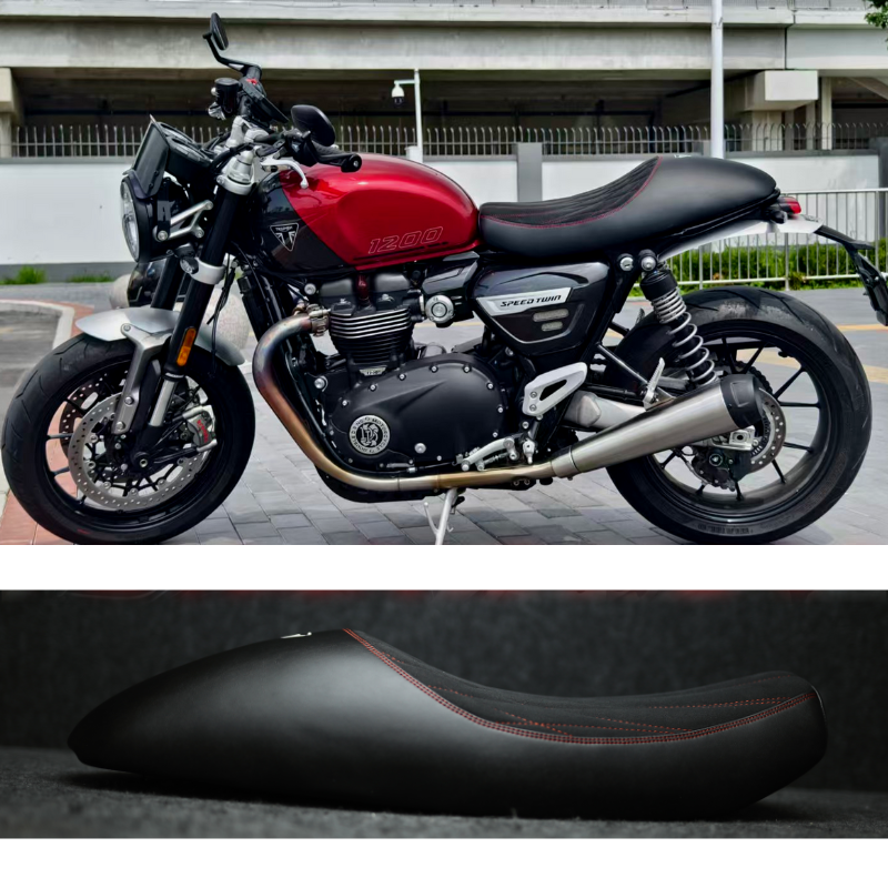 Café Racer seat with backrest – Speed Twin 1200