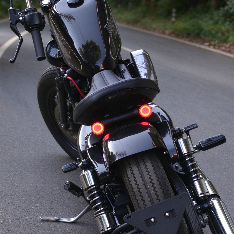 Rider Seat + 3‑in‑1 Passenger Kit — Harley-Davidson Sportster