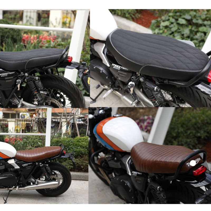 Vintage custom seat for Triumph Speed Twin 900