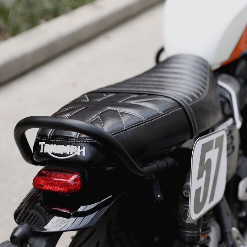 Vintage custom seat for Triumph Speed Twin 900