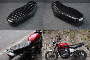 Triumph Speed 400 Scrambler 400X black  seat