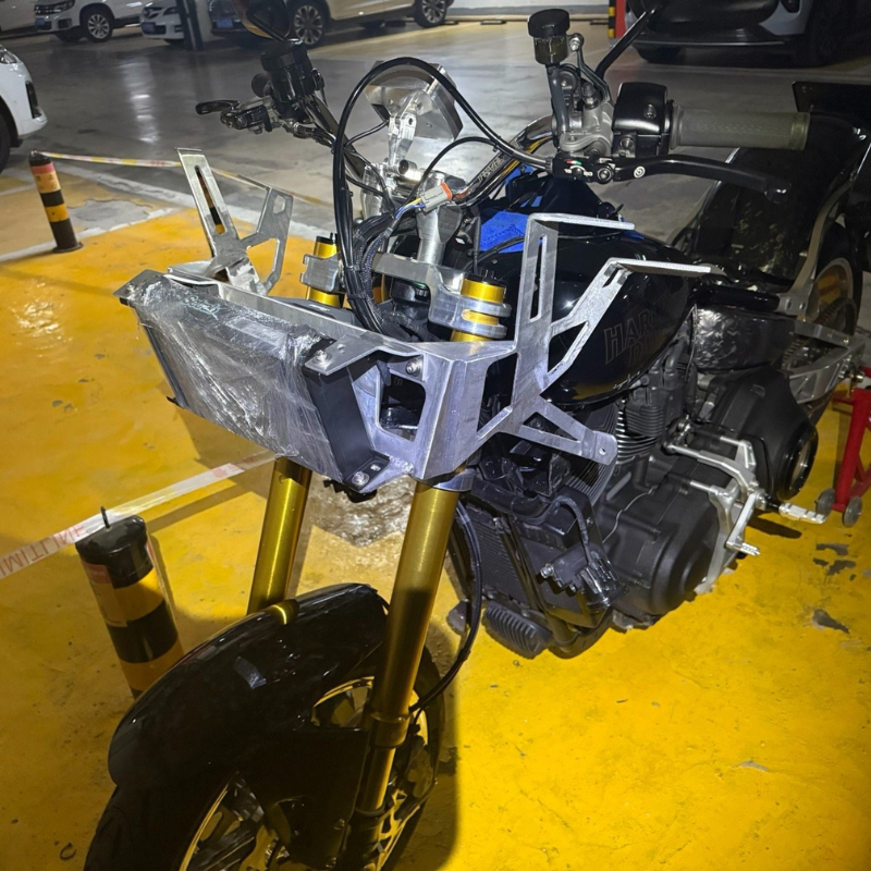 Low Rider ST aluminum fairing bracket