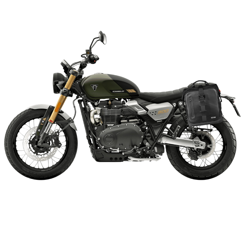 Side saddlebag bracket for Scrambler 900 (2026+)