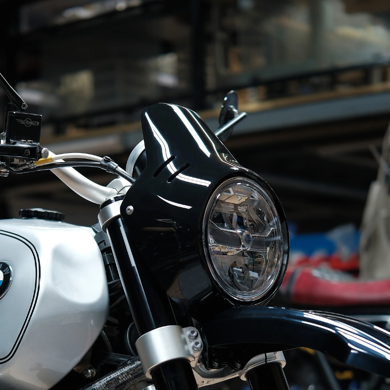 Black GS-Style Head Fairing (Raw)