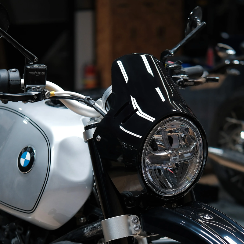 Black GS-Style Head Fairing (Raw)