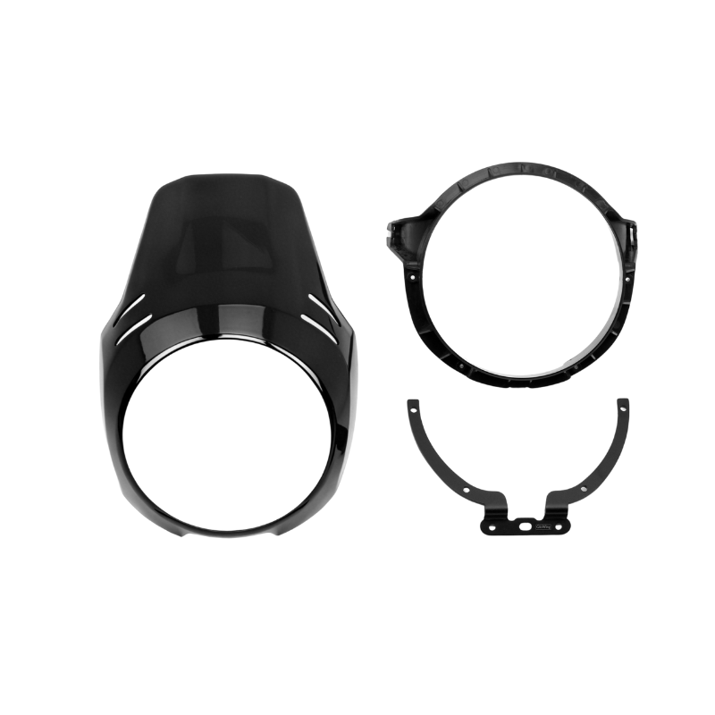 Black GS-Style Head Fairing (Raw)