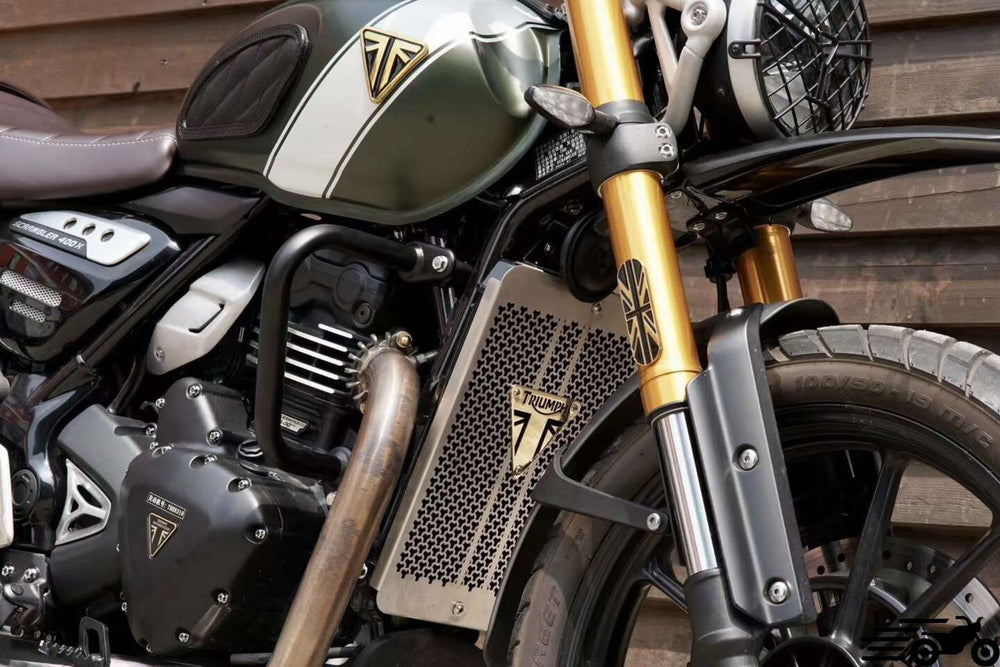 Radiator grill guard for Triumph Scrambler and Speed 400 - REM