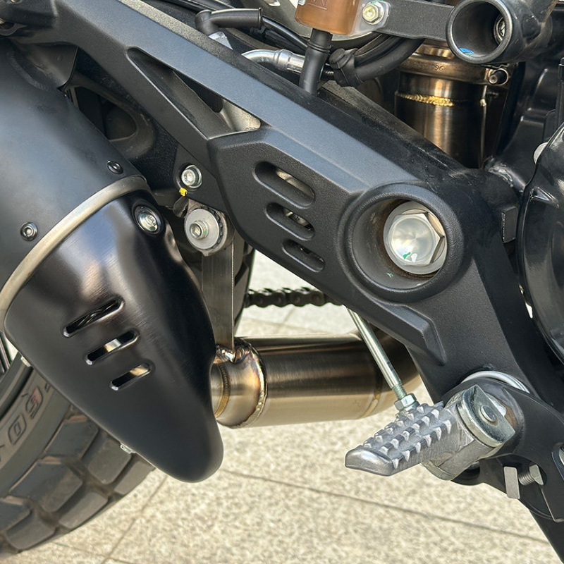 Scrambler 800 Next‑Gen exhaust mid-pipe