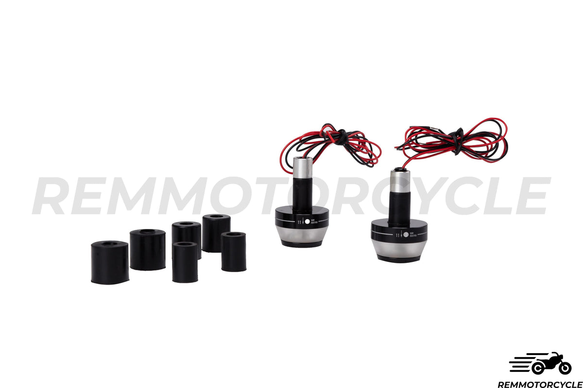 Turn signal handlebar end MOTO