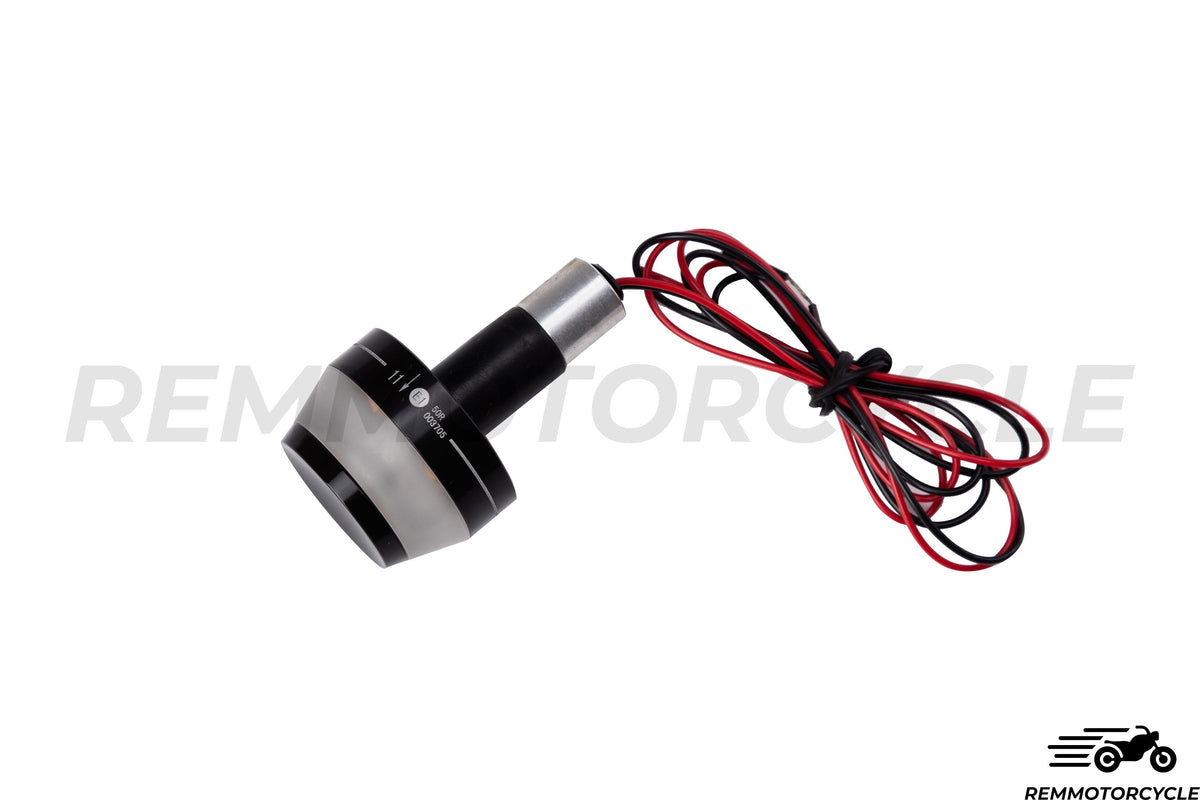 Turn signal handlebar end MOTO