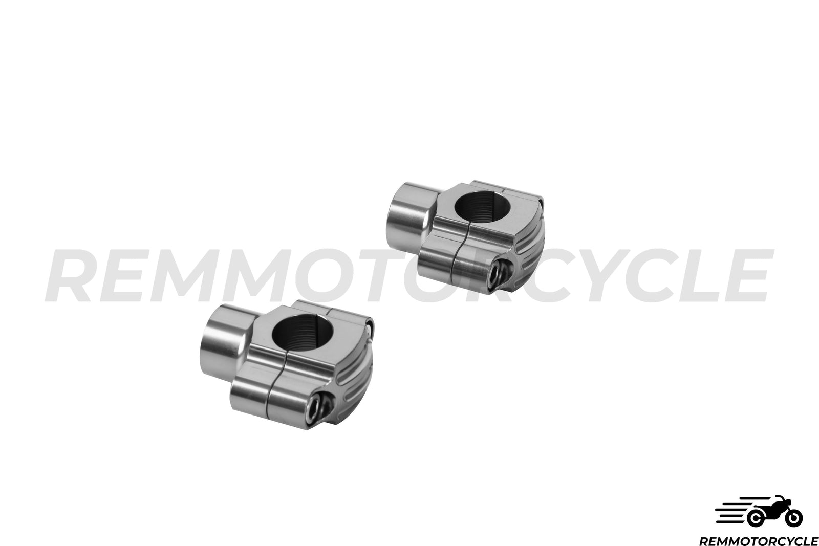 Risers 7/8" or 1" Chrome, Black, Titanium, or Brass