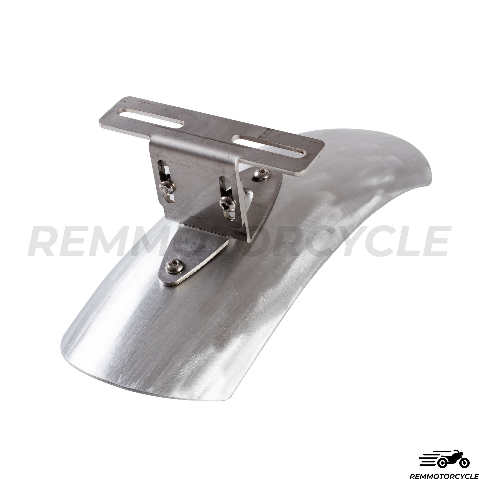 Front aluminum mudguard Scrambler Universal with bracket