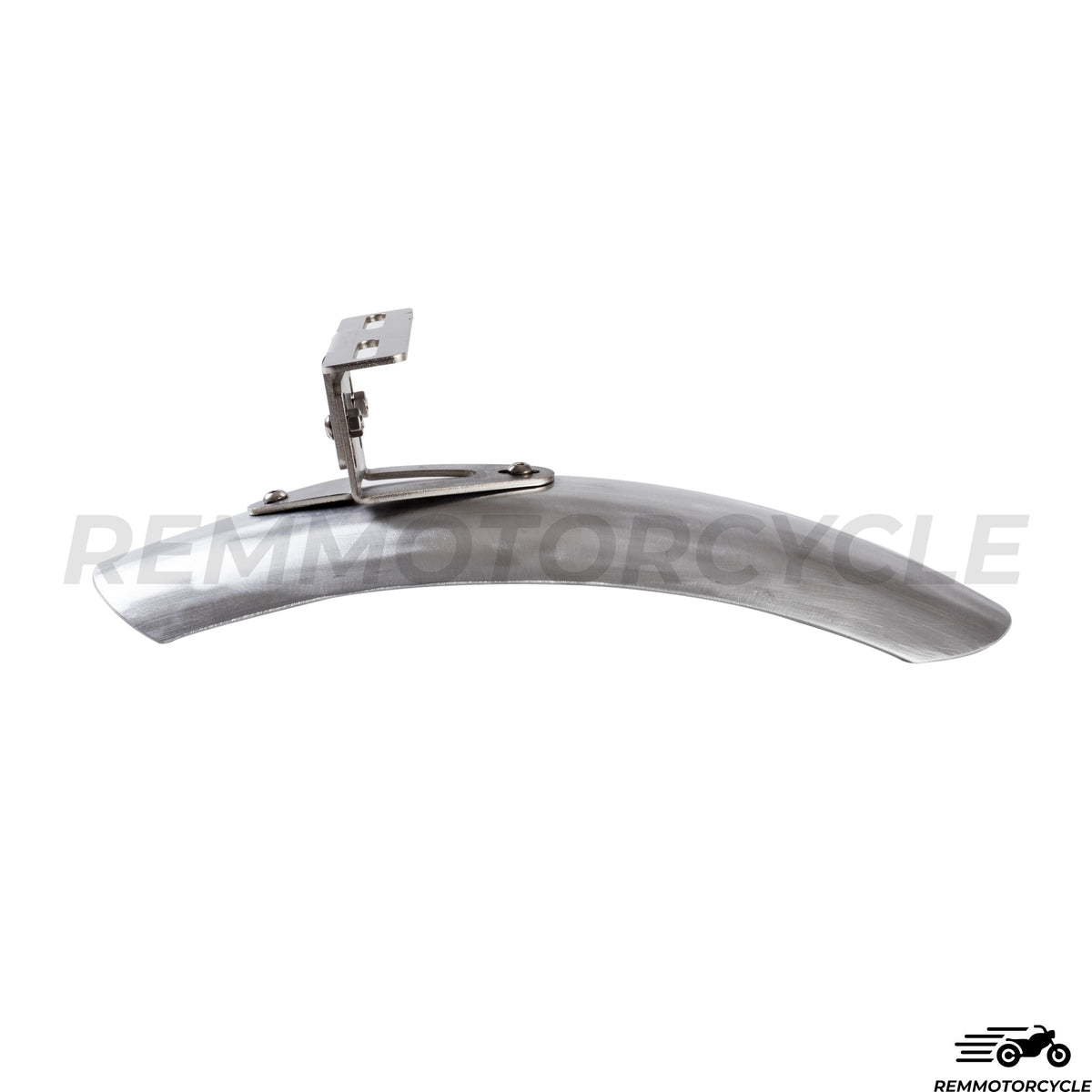 Front aluminum mudguard Scrambler Universal with bracket