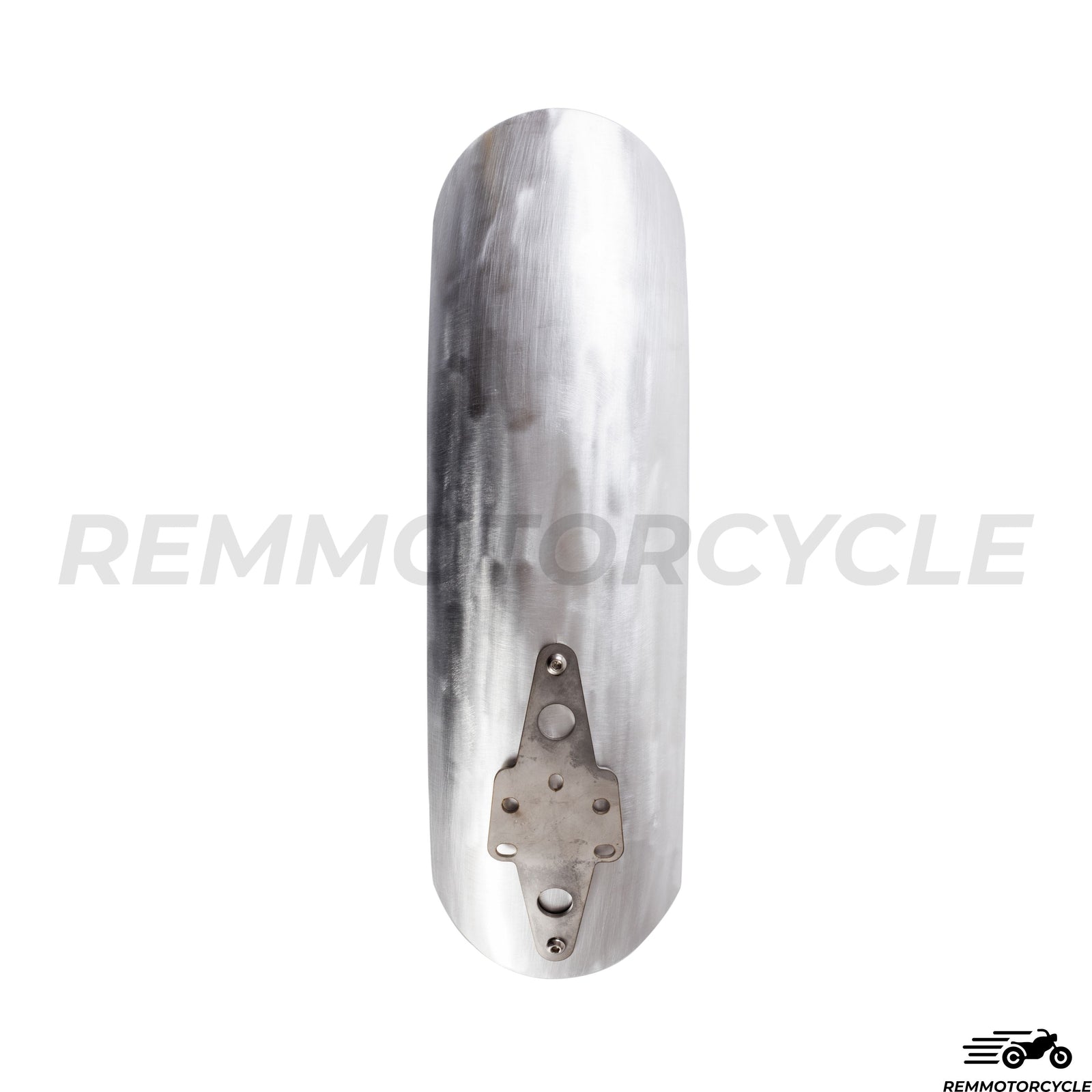 Front Fender for TRIUMPH Bonneville Scrambler in Aluminum with Supports