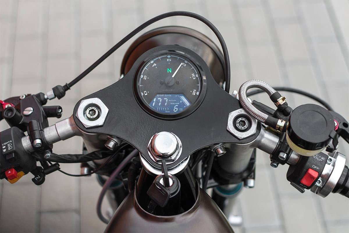 Compteur Complet LCD Digital - REMMOTORCYCLE