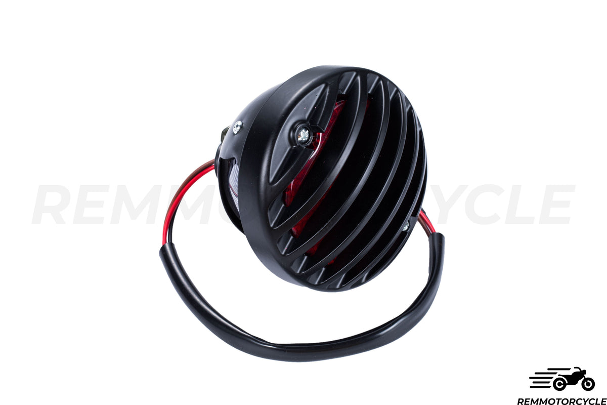 Taillight with Grid with plate bracket