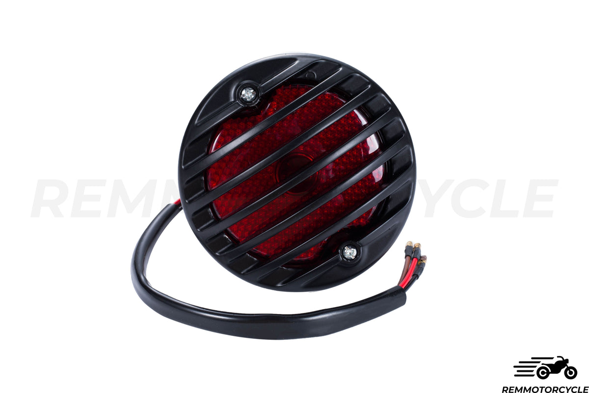 Taillight with Grid with plate bracket