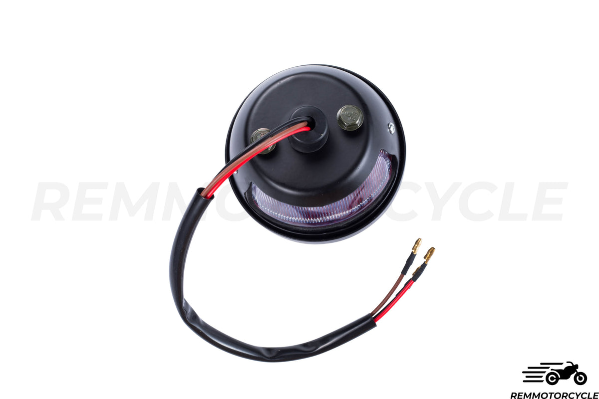 Taillight with Grid with plate bracket