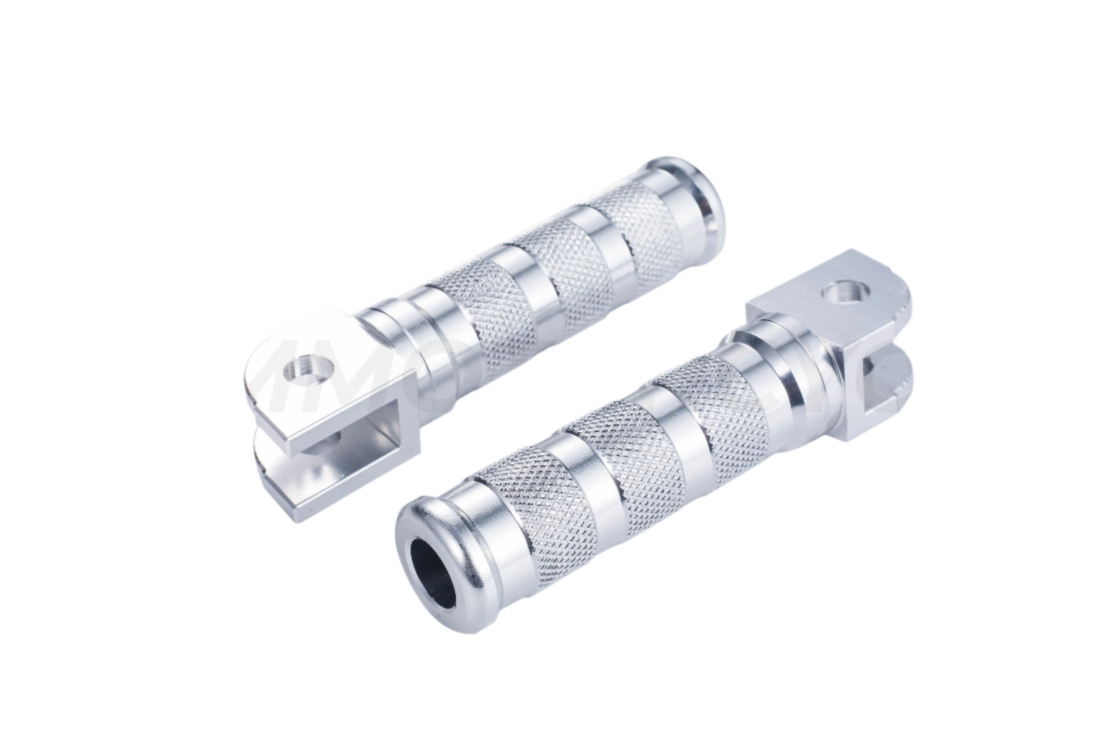 CNC aluminum footrests Chrome