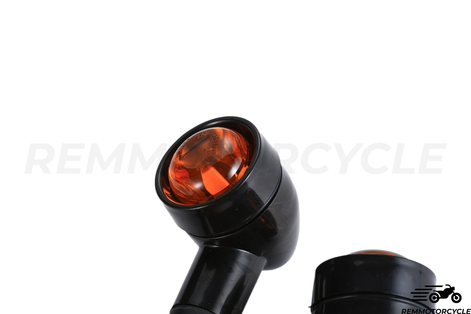 Pair of Approved Black Orange LED Turn Signal Lights