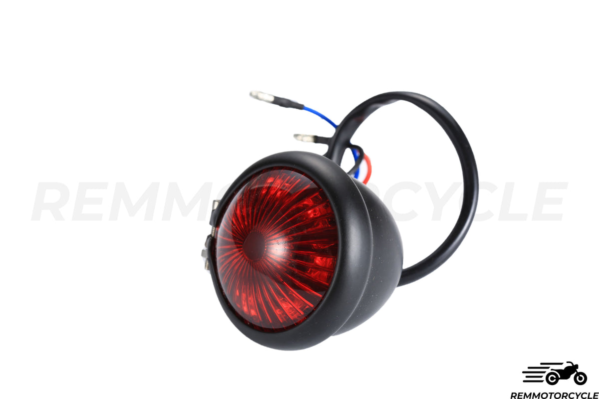 Taillight LED Aluminum Black BASS