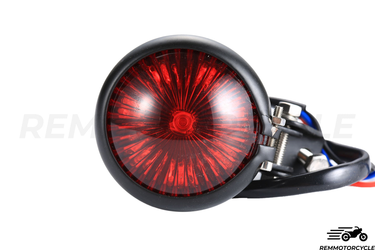 Taillight LED Aluminum Black BASS