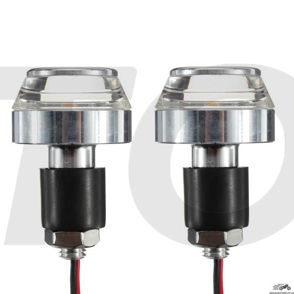 Pair of flashers Caps Handlebar Bubbles