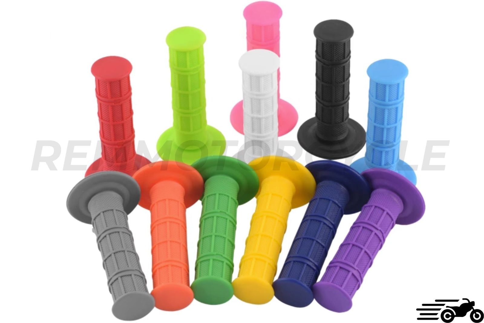 Rubber handlegrips motocross flat track