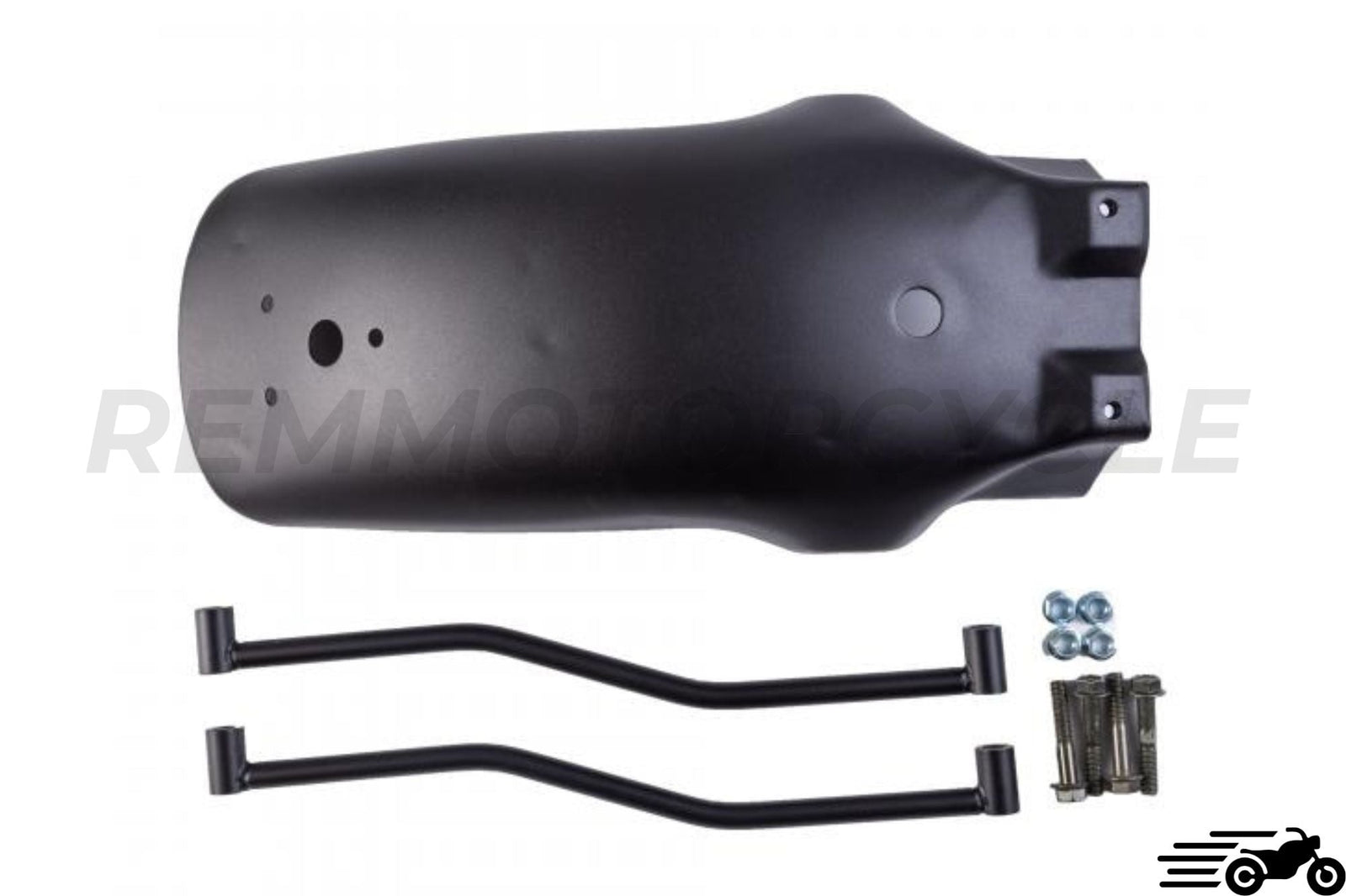Rear Mudguard Black Bobber