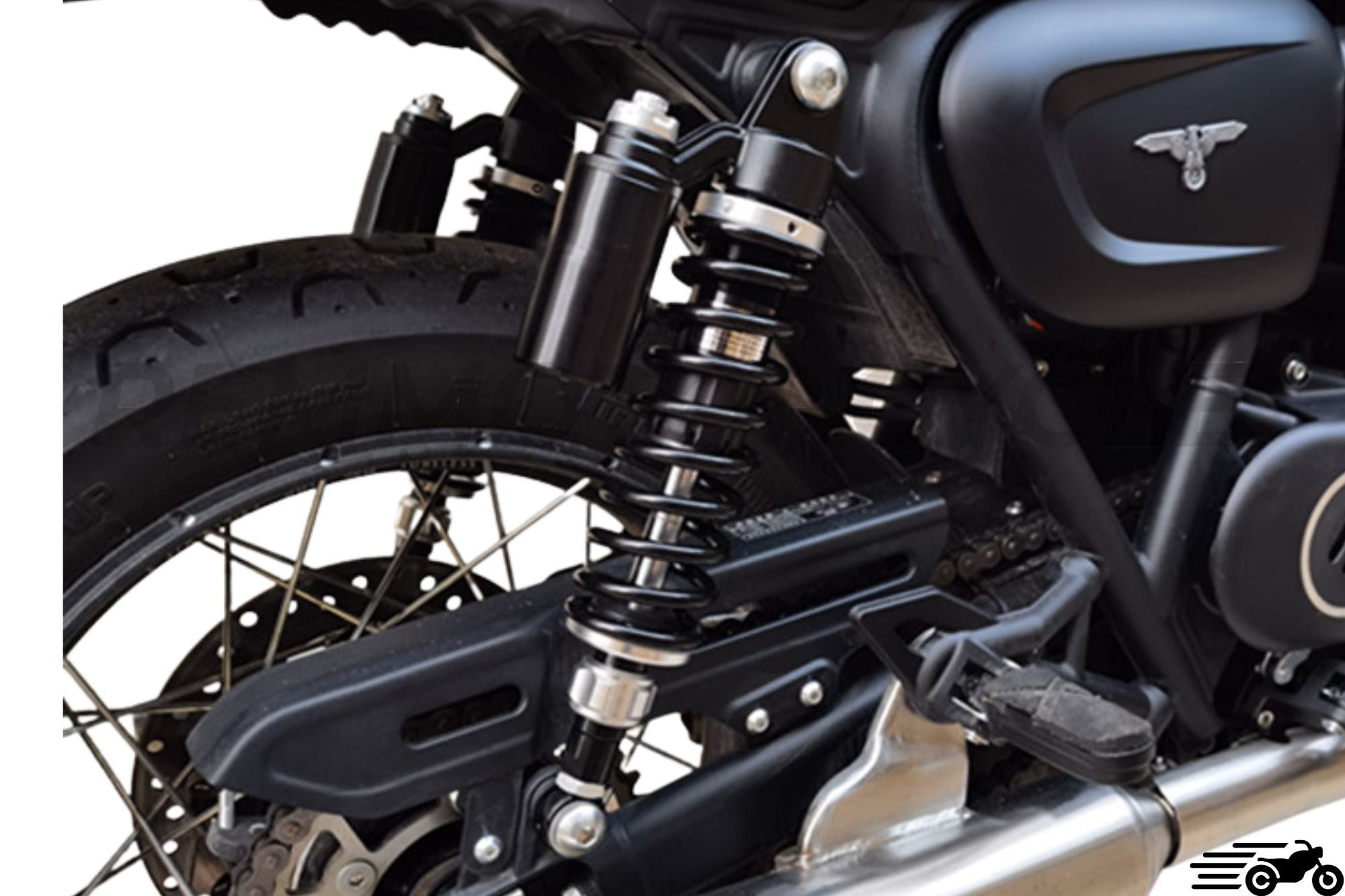 Motorbike Rear Spring Preloader flat track rear suspension - REM