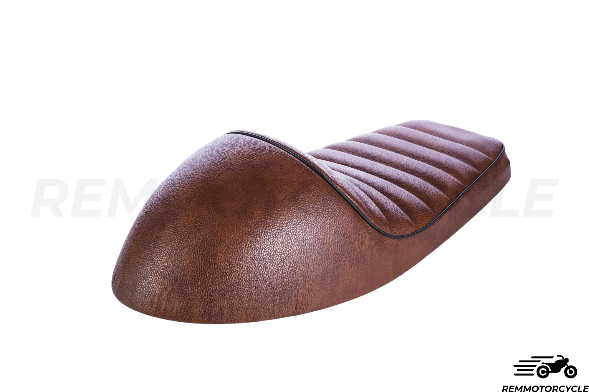 Seat brown cafe racer motorcycle