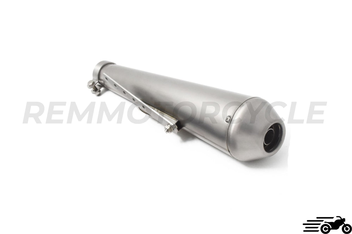 Megaphone Cafe racer Stainless Steel Sliencer with DB Killer