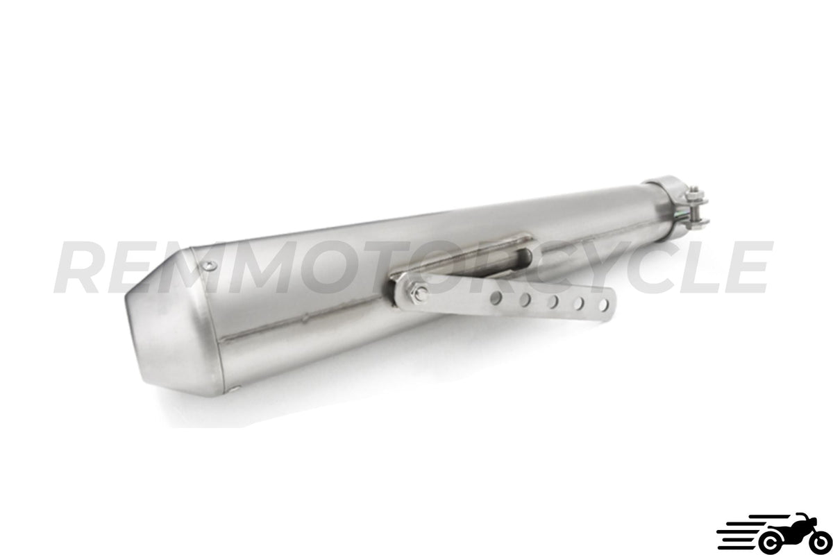 Megaphone Cafe racer Stainless Steel Sliencer with DB Killer
