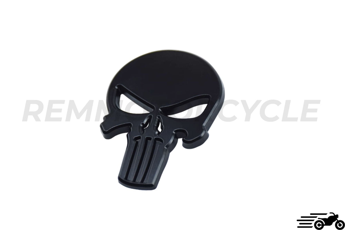 Emblem logo skull sticker