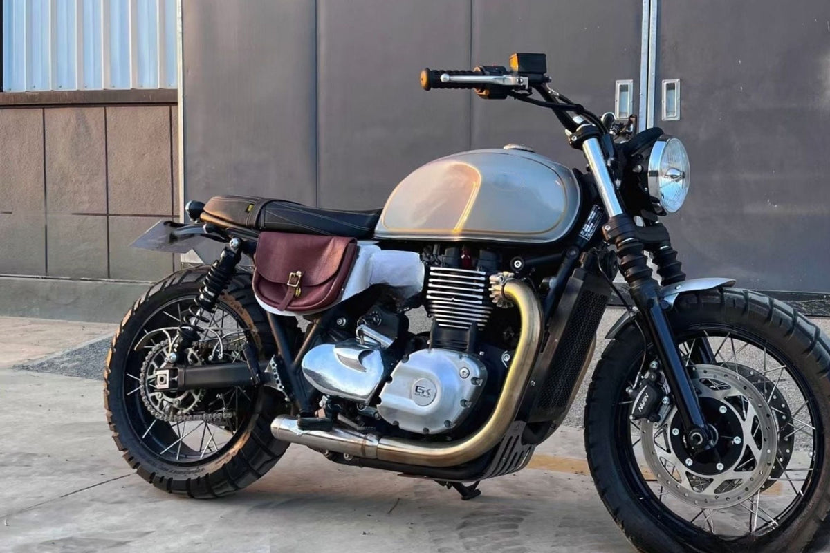 Kit Saddle + Buckle + Taillight + Plate solder Brixton Cromwell 1200