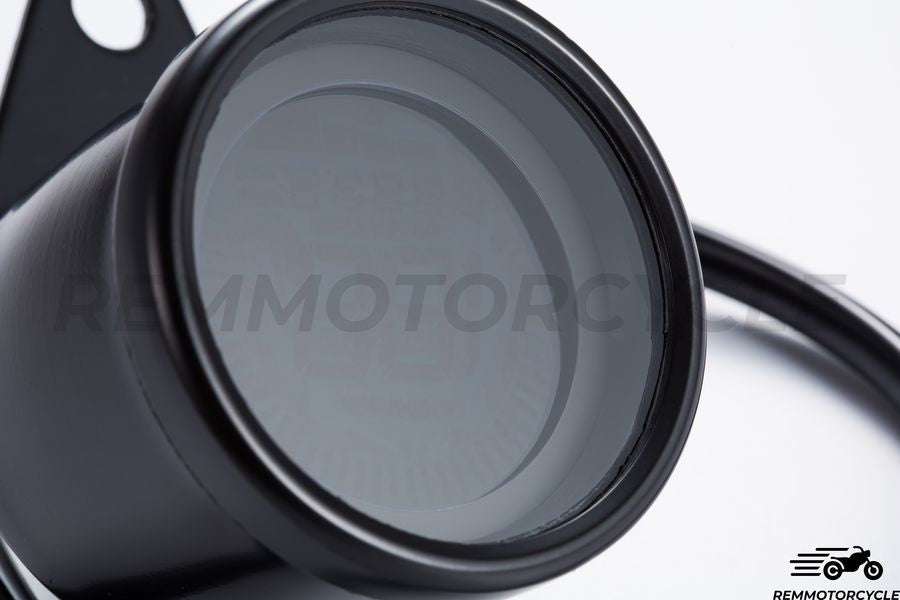Digital Motorcycle Speedometer Km/h Classic Chrome or Black