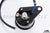Digital Motorcycle Speedometer Km/h Classic Chrome or Black