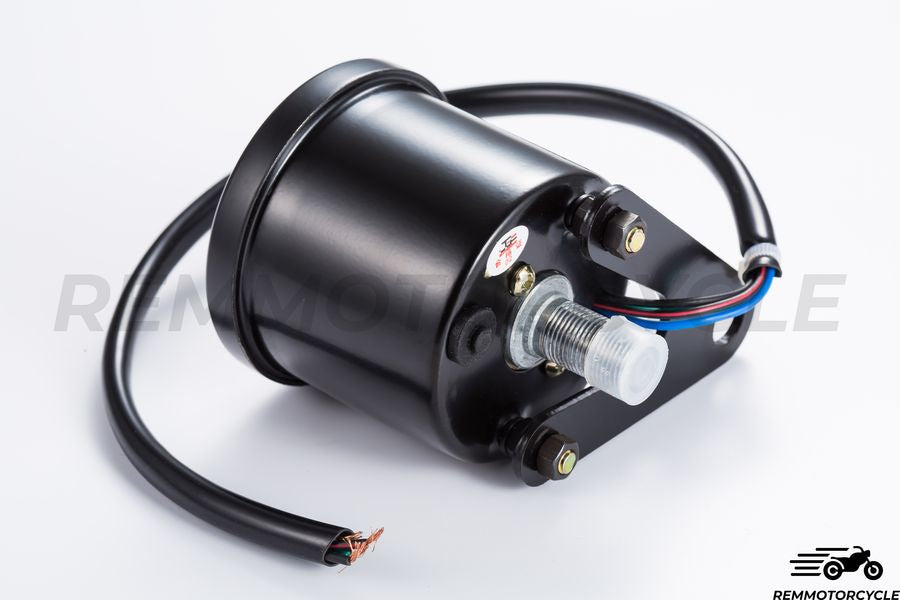 Digital Motorcycle Speedometer Km/h Classic Chrome or Black