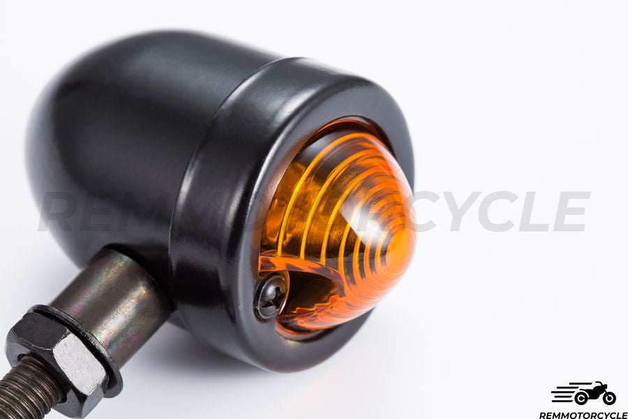 Pair of Indicators Bullet Aluminum Black or Chrome