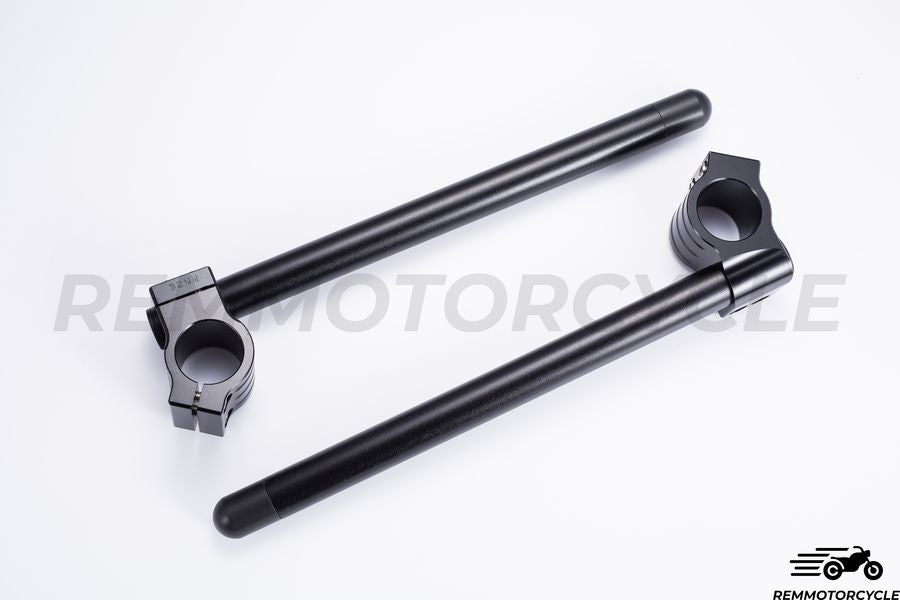 Handlebars CAFE RACER bracelet CLIP-ONS Alu CNC Different Sizes